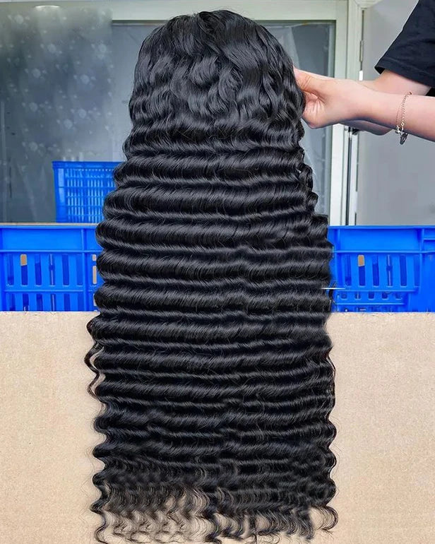 Wholesale Deep Wave Bundles Human Hair With Defined Deep Wave Texture High Density Cuticle Aligned Bundles for Women