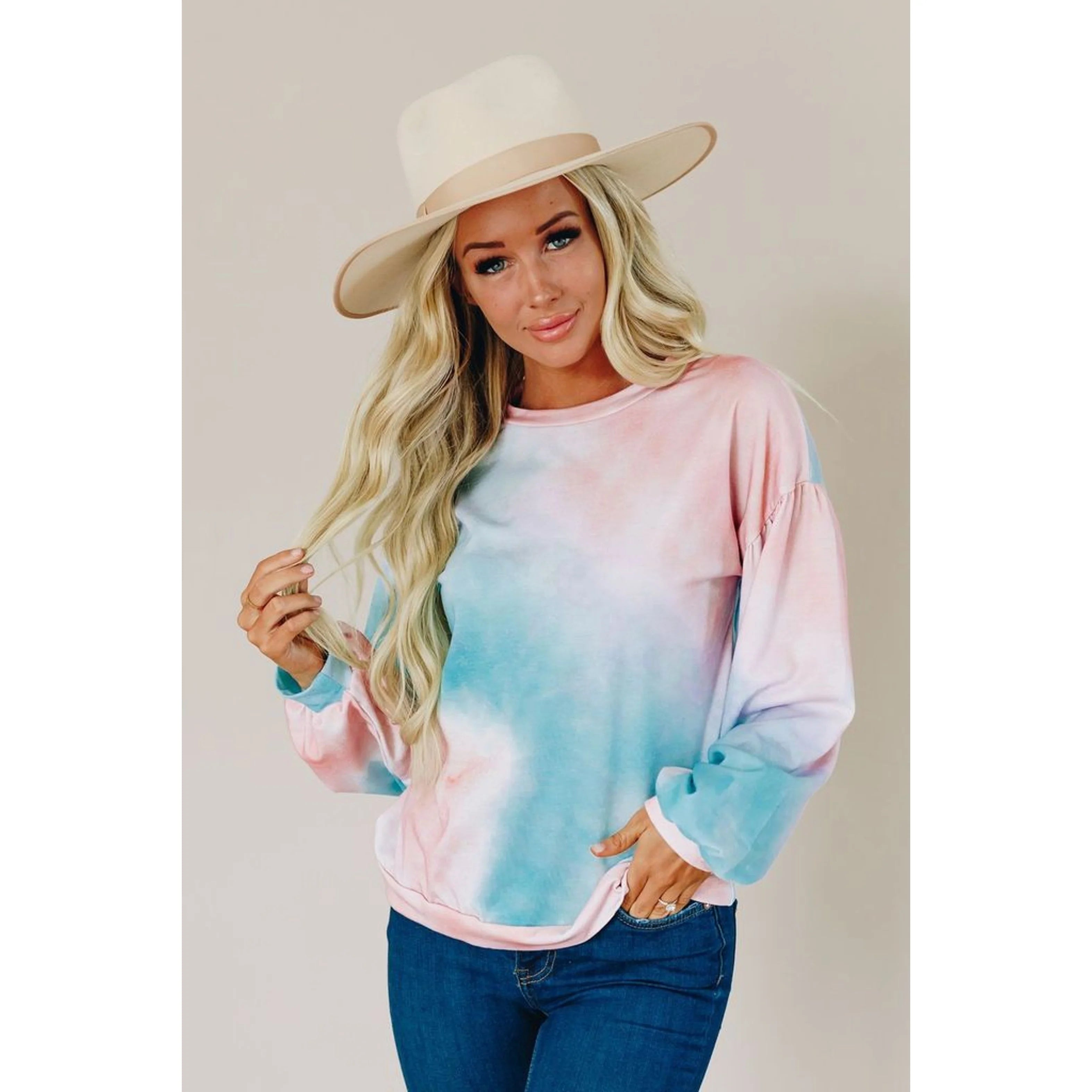 Women's TD Cotton Candy Kisses Pullover Breathable Knitted Silk Sweater with Embroidered Pattern Casual Print XS Size for Winter