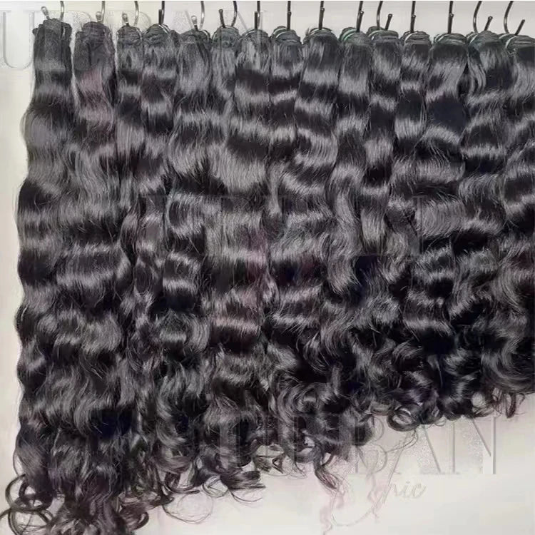 Unprocessed Raw Human Hair Bundles Wholesale Vendor Cambodian Virgin Cuticle Aligned Hair Natural Wave Cambodian Raw Hair