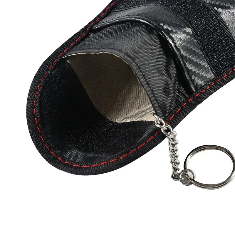 Car Key Signal Blocker Case Faraday Cage Fob Pouch Keyless RFID Blocking Bag  car accessories